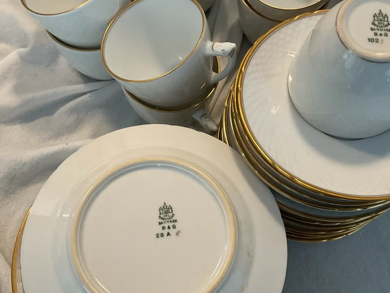 Billede 5 - Stort  B&G Hartmann kaffestel 67 dele