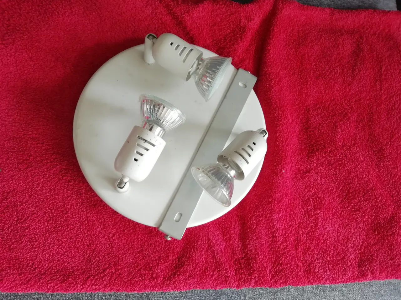 Billede 1 - Loft spot lampe med pære