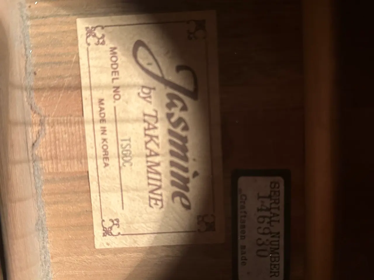 Billede 5 - Jasmine Guitar - Virker!