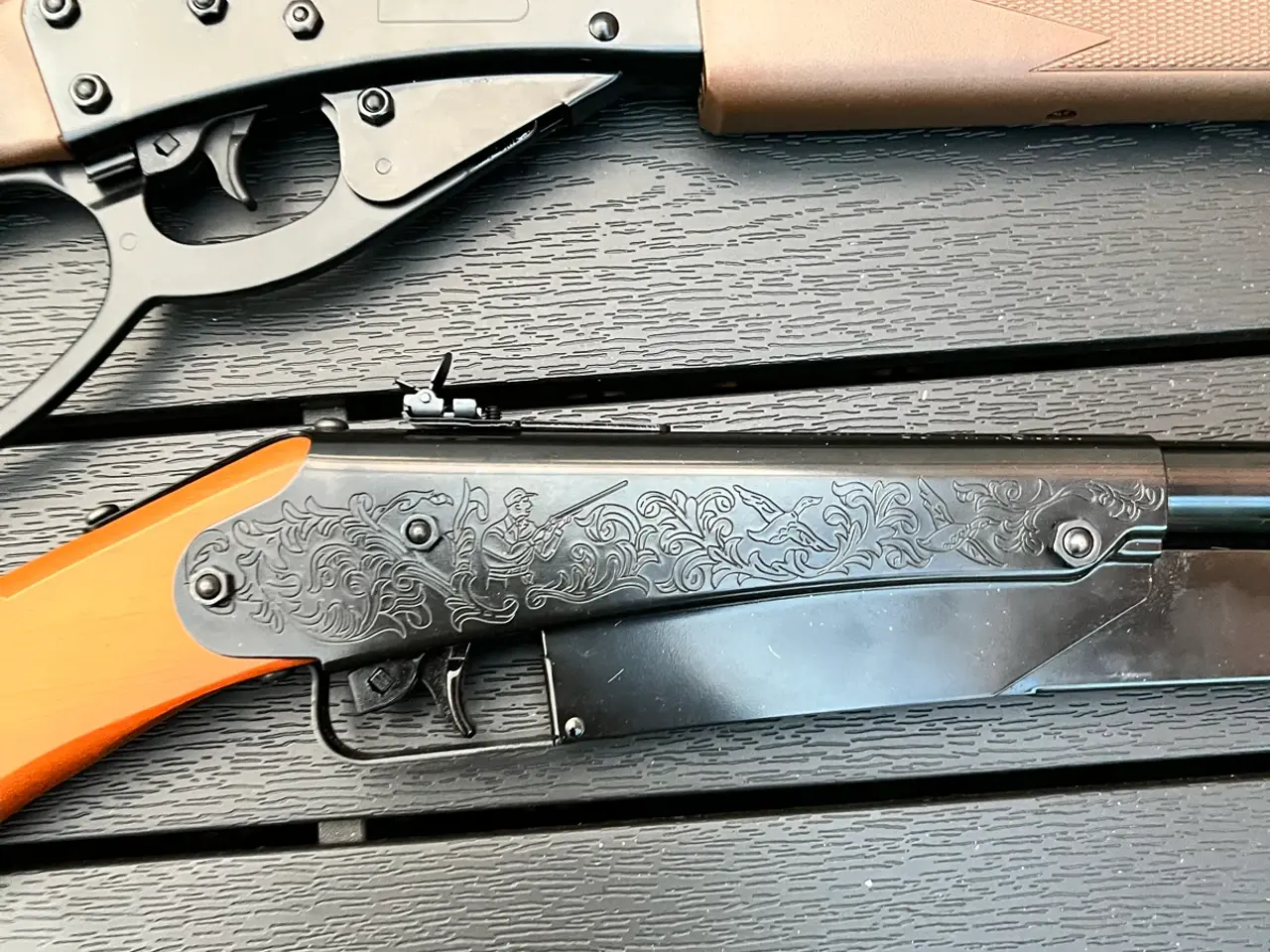 Billede 8 - Pump og action lever covboy