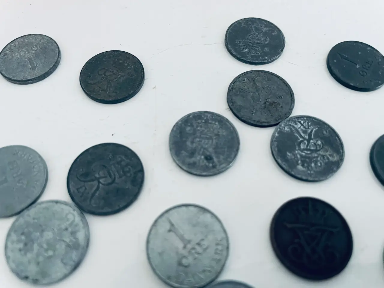 Billede 5 - Gamle danske 1 øre 