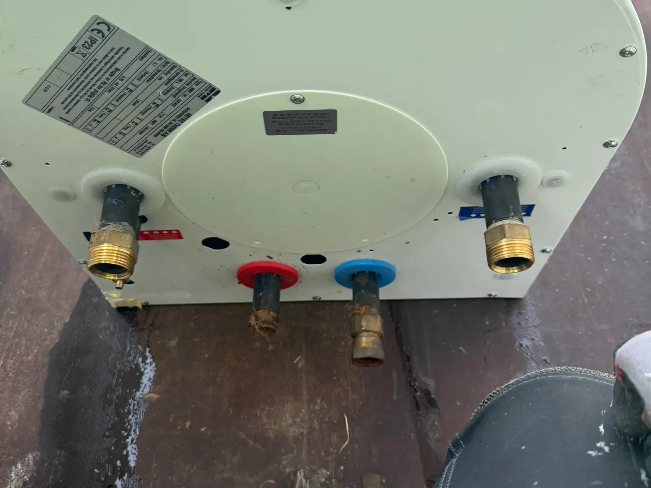 Billede 2 - Varm vand beholder kombi tank NEDSAT 