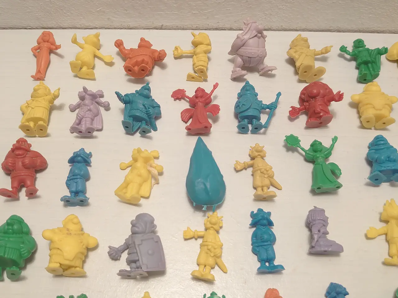 Billede 2 - 75 stk Dargaud Asterix mini figurer fra ca.1970-80