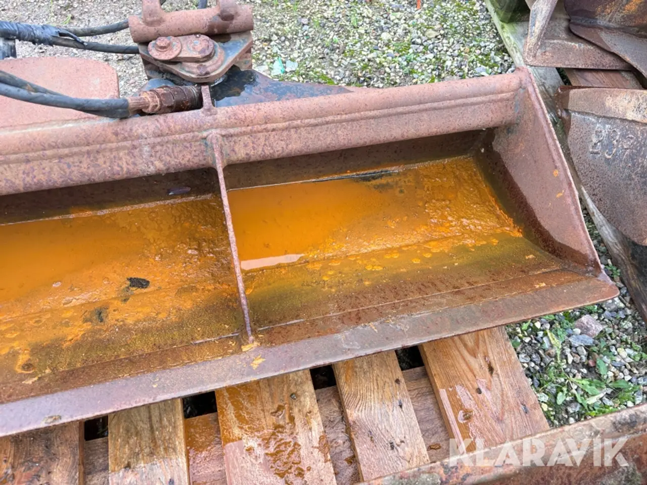 Billede 6 - Hydraulisk kipskovl 2 styk med 4 skovle