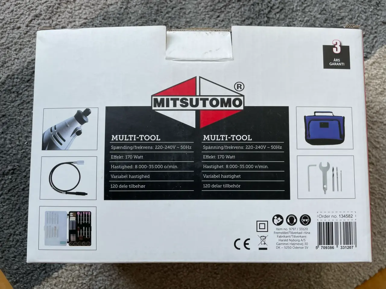 Billede 3 - Mitsutomo multisliber med tilbehør