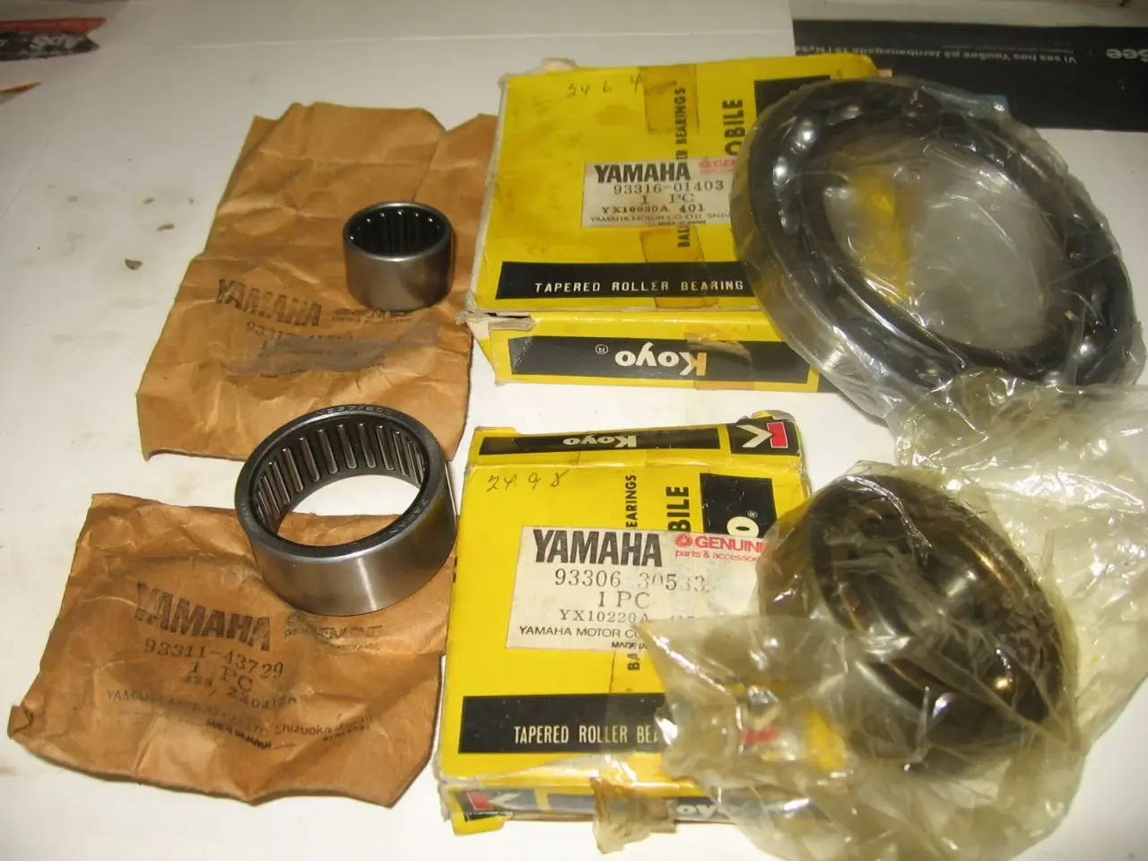 Billede 1 - Yamaha XV750 bagtøjslejer