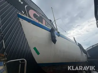 Sejlbåd 24 fods med mast