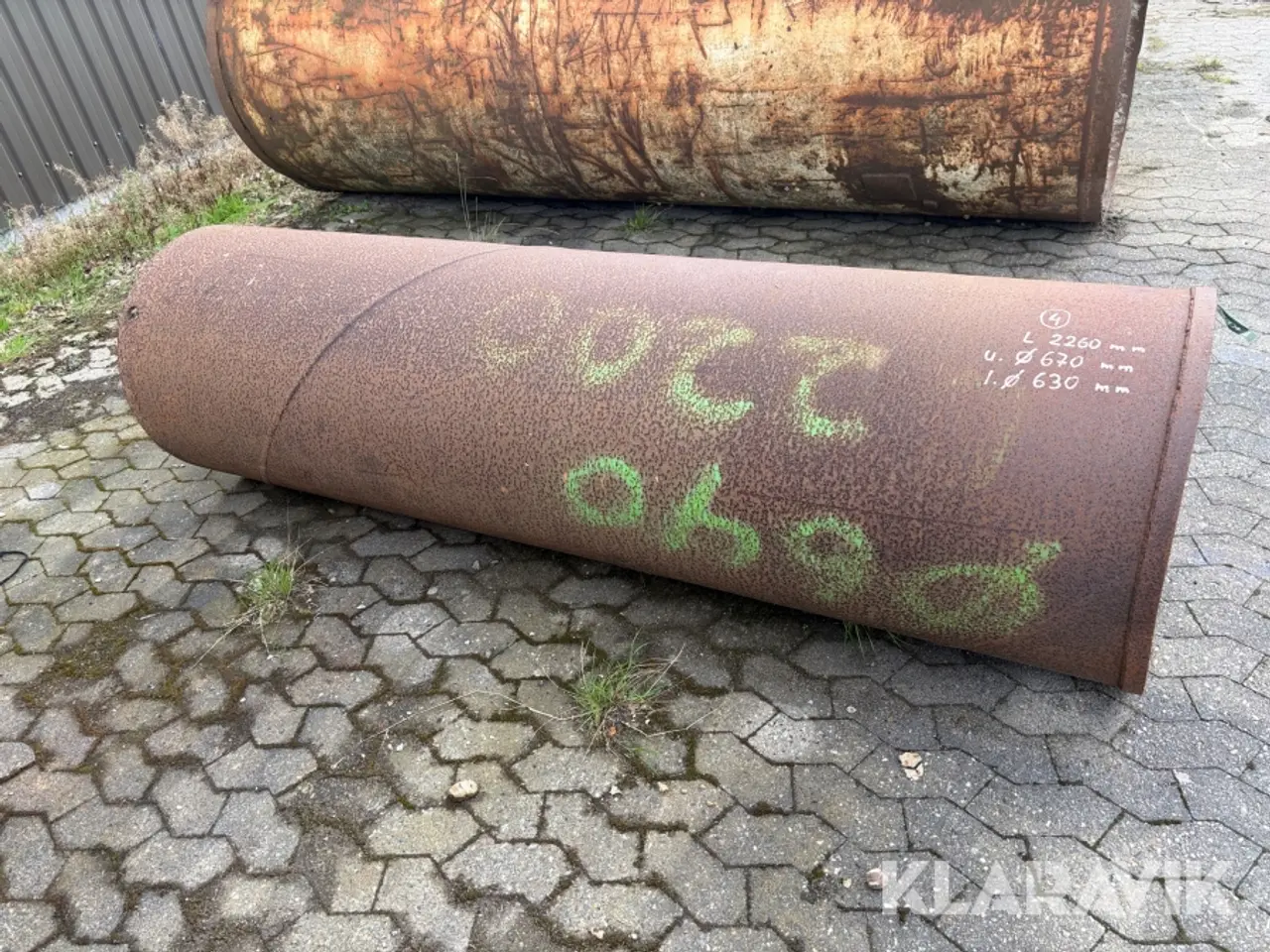 Billede 4 - Casing jern rør 2260x670mm 1 styk
