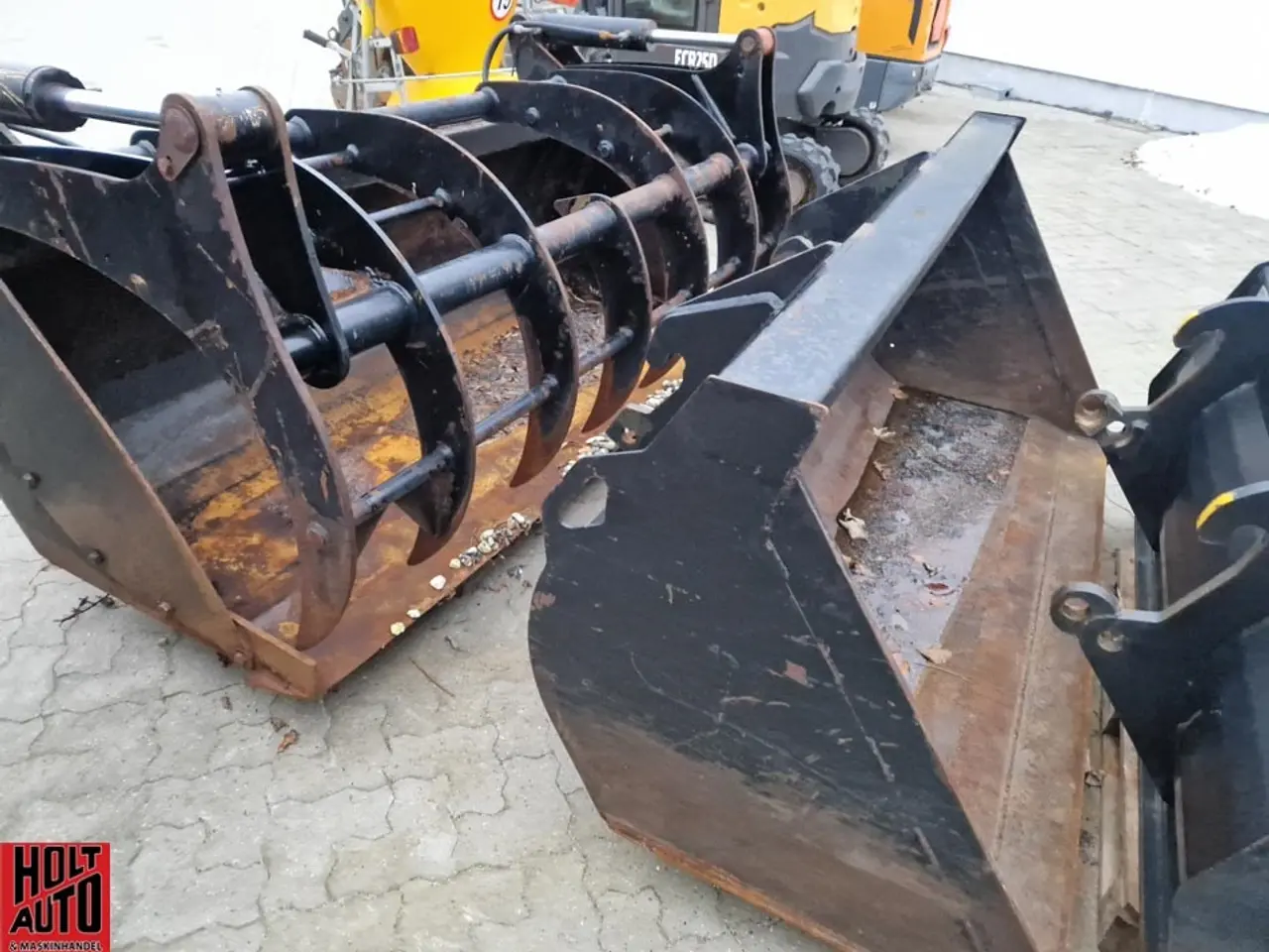 Billede 5 - - - - Brugt Giant pelikanskovl, 220 cm. (5-7 tons maskine)