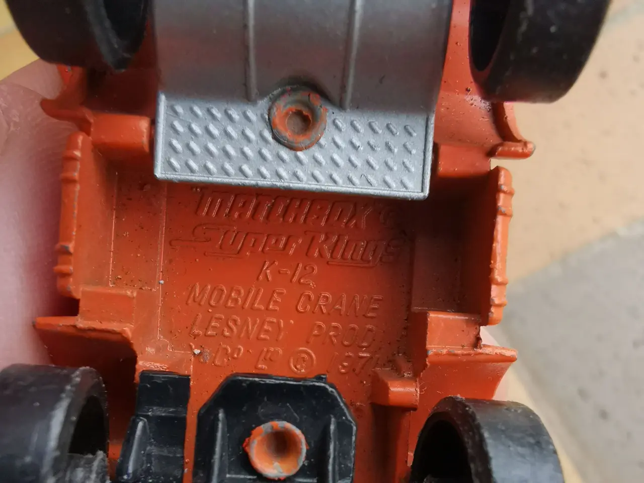 Billede 6 - Matchbox Mobile Crane K-12 Kranbil