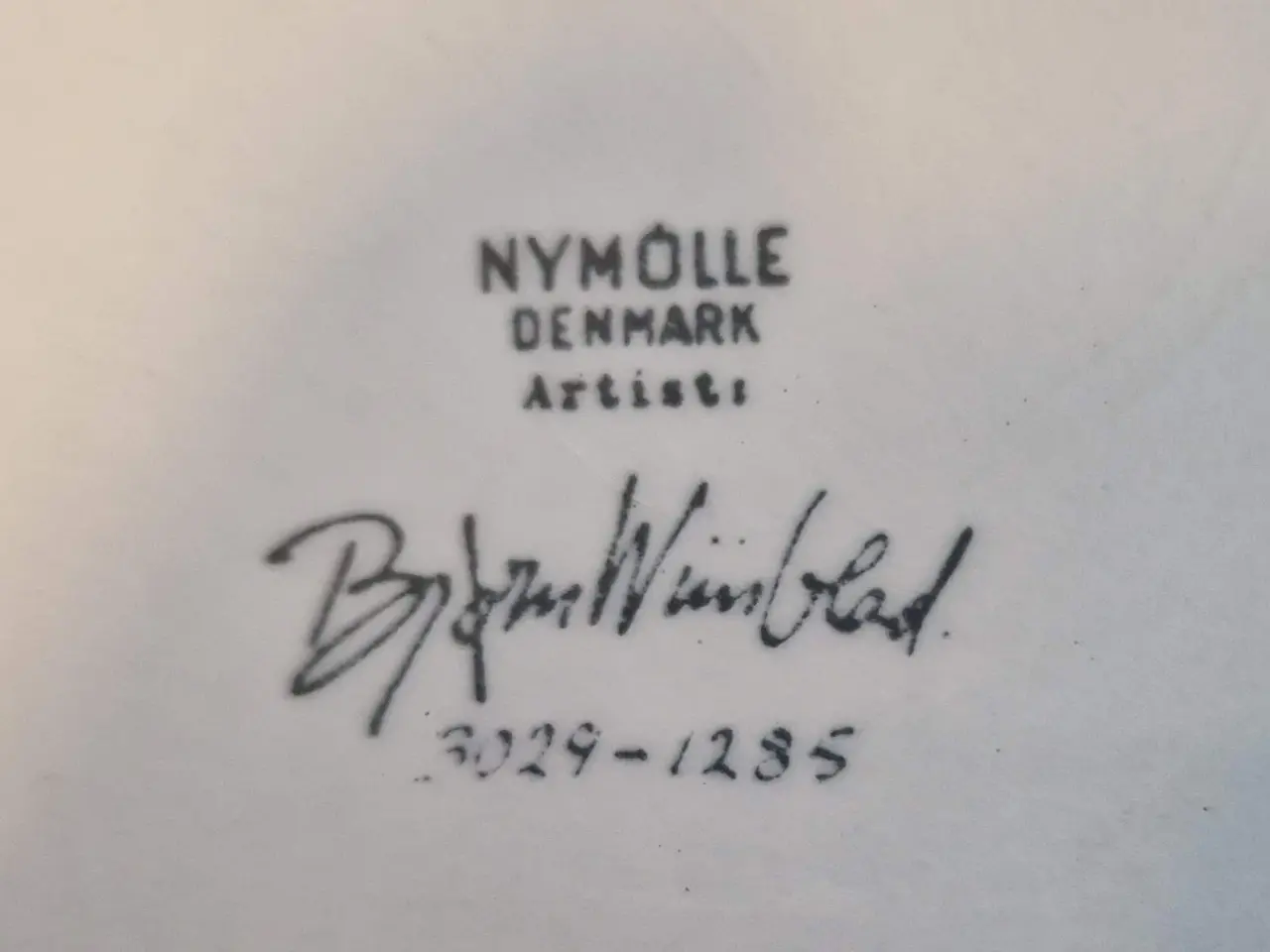 Billede 5 - Bjørn Wiinblad fad 22 cm, brugt men som ny