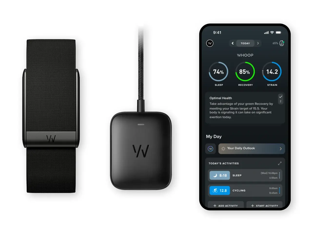 Billede 1 - Whoop 5.0 med wireless oplader