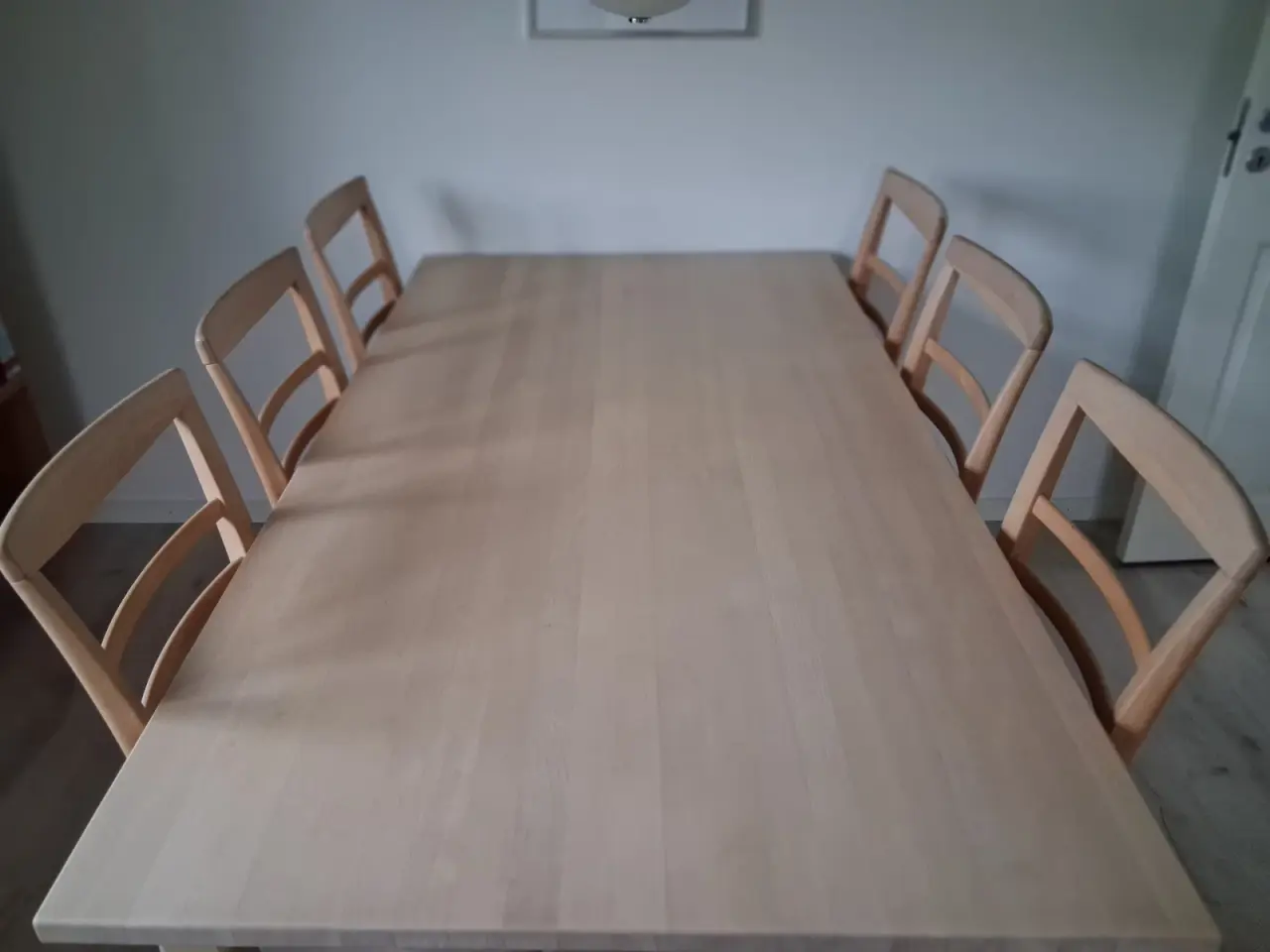 Billede 3 - Spisebord med 6 stole