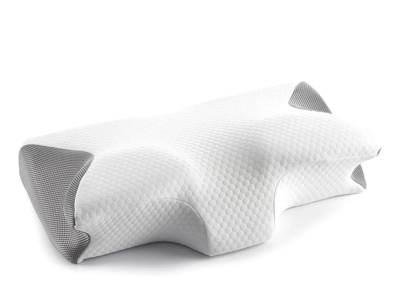 Billede 4 - Nakkepude med memory foam - Conforti (hvid/grå)
