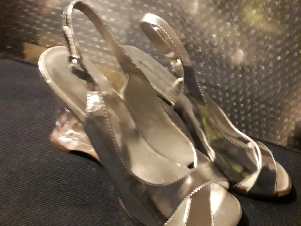 Billede 3 - Sølv sandal. Str. 39