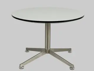 Paustian Spinal Sofabord – Hvid/Gråt Stel Ø60xH41 cm