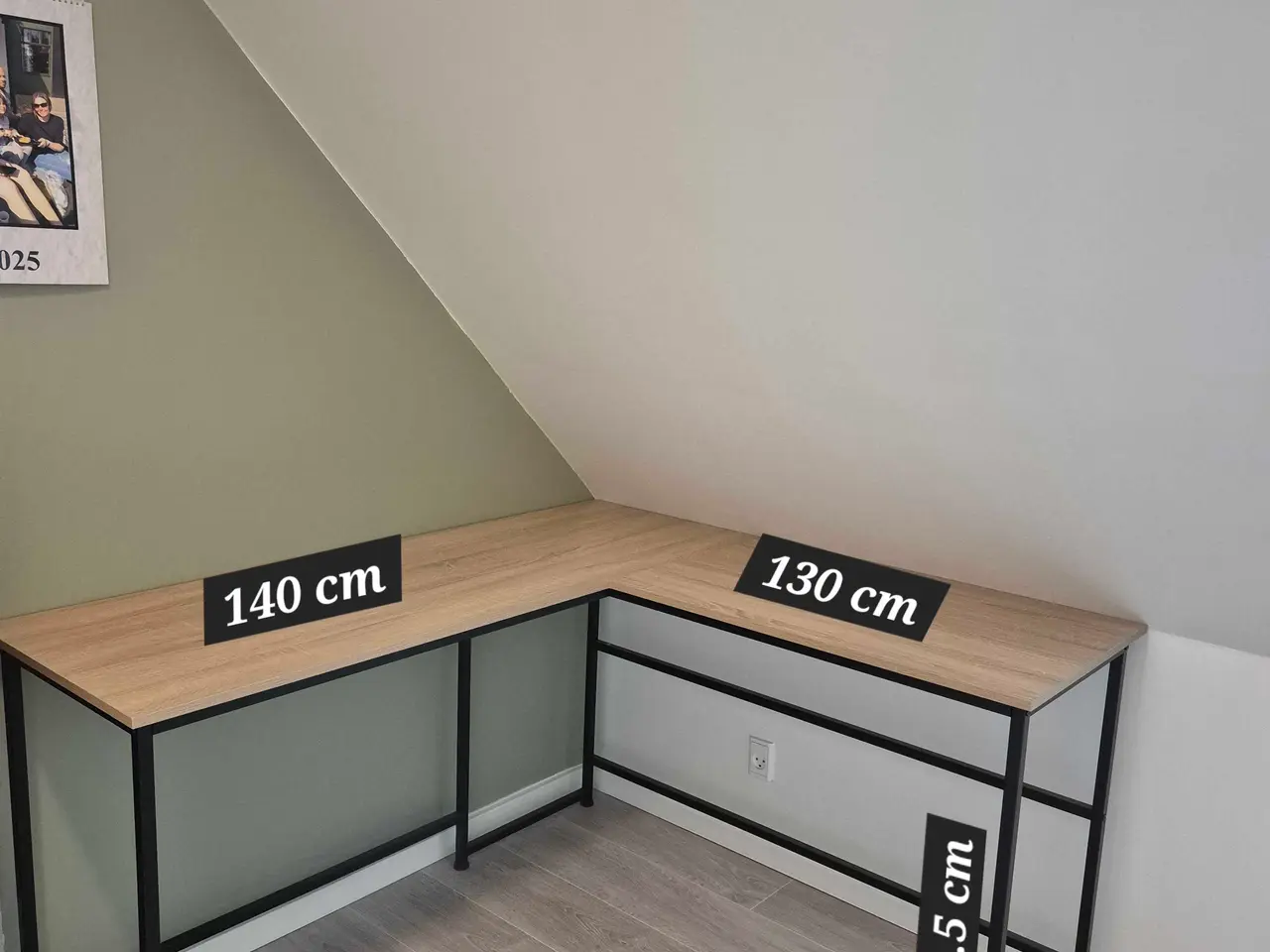 Billede 1 - Vinkel skrivebord