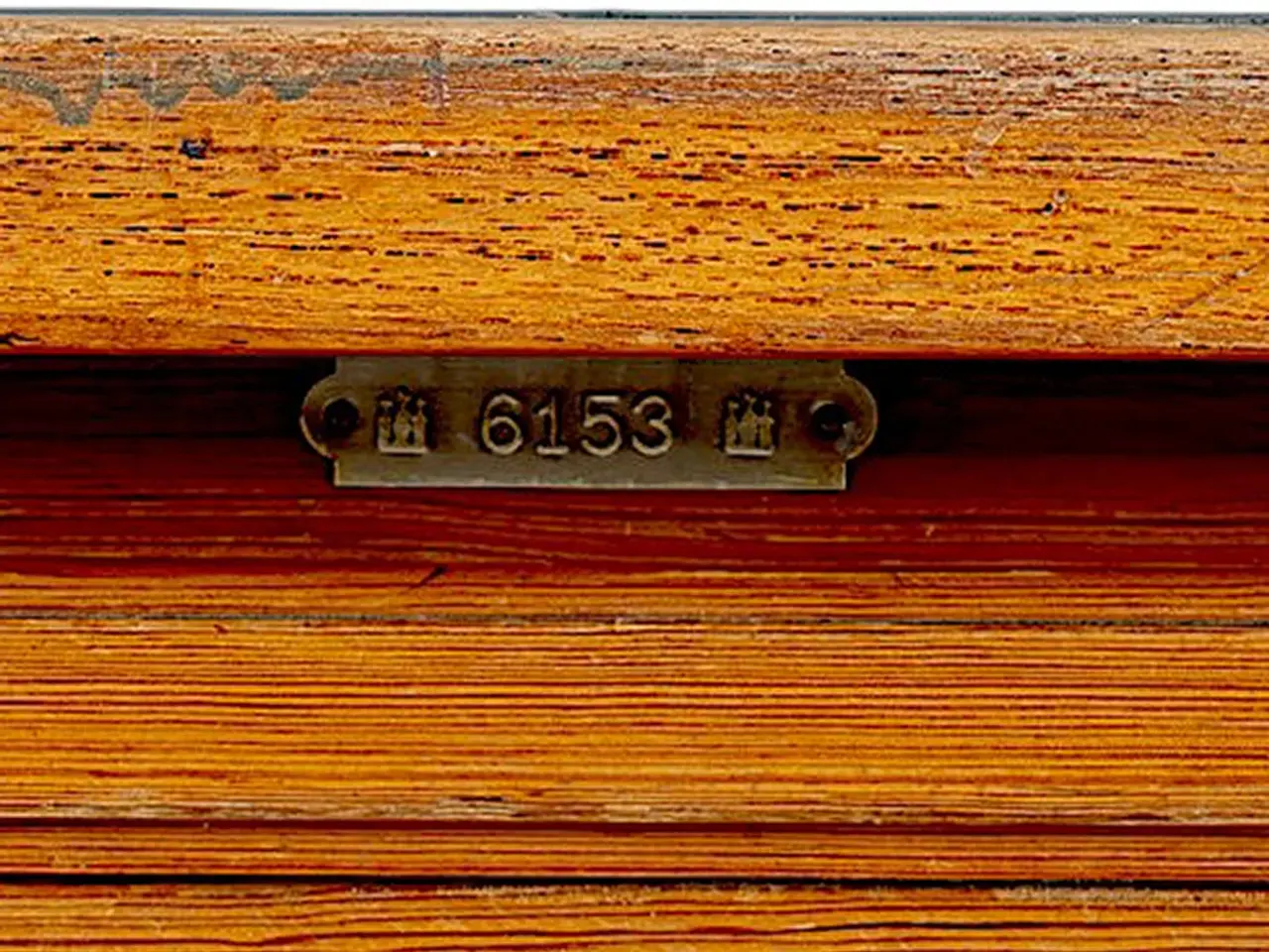 Billede 13 - Antikt skrivebord – massivt træ – nedsat