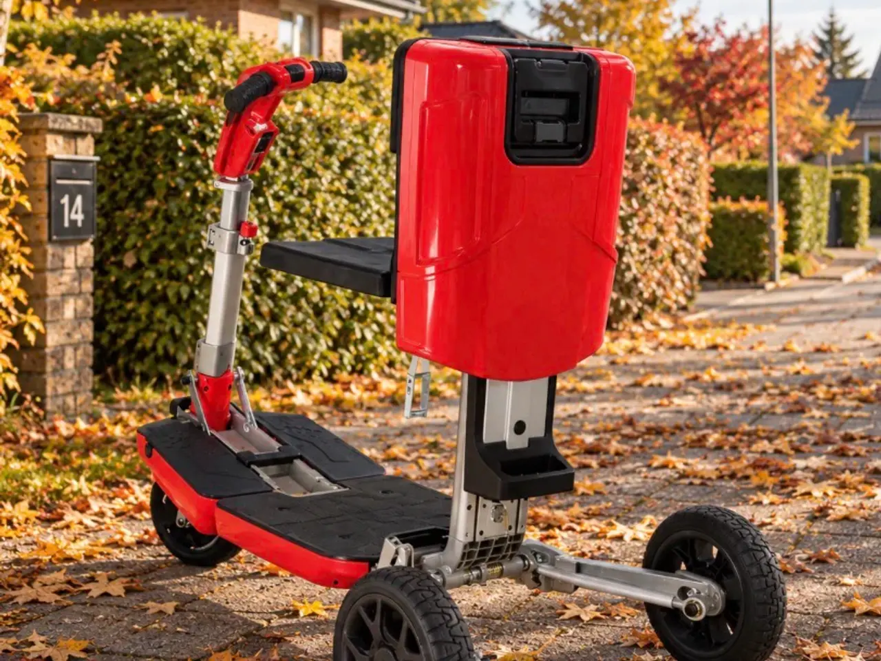 Billede 1 - Handicab Foldbar Scooter + Batteri for ATTO kan me