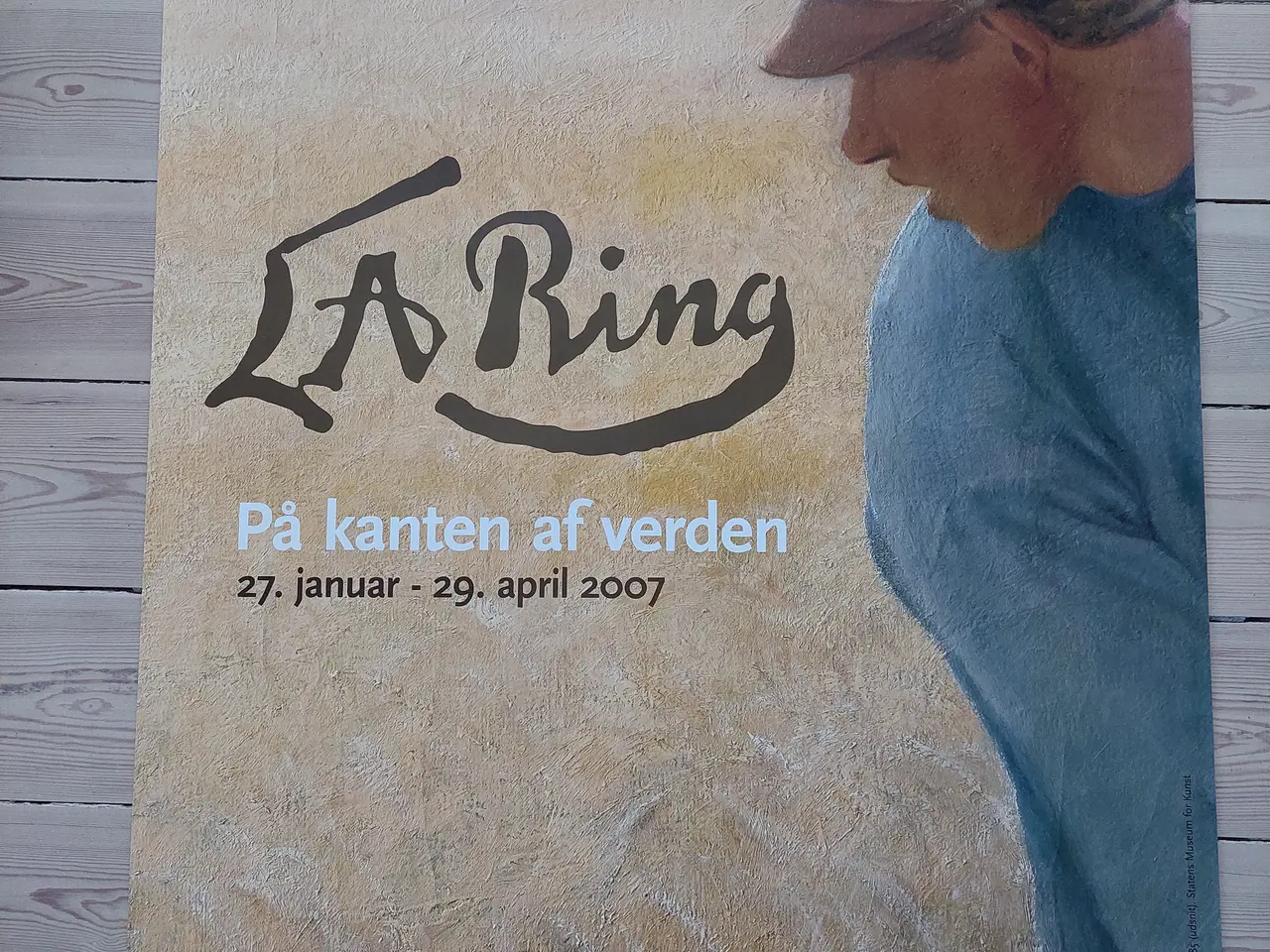 Billede 1 - L.A. Ring plakat – "På kanten af verden" (Ubrugt)