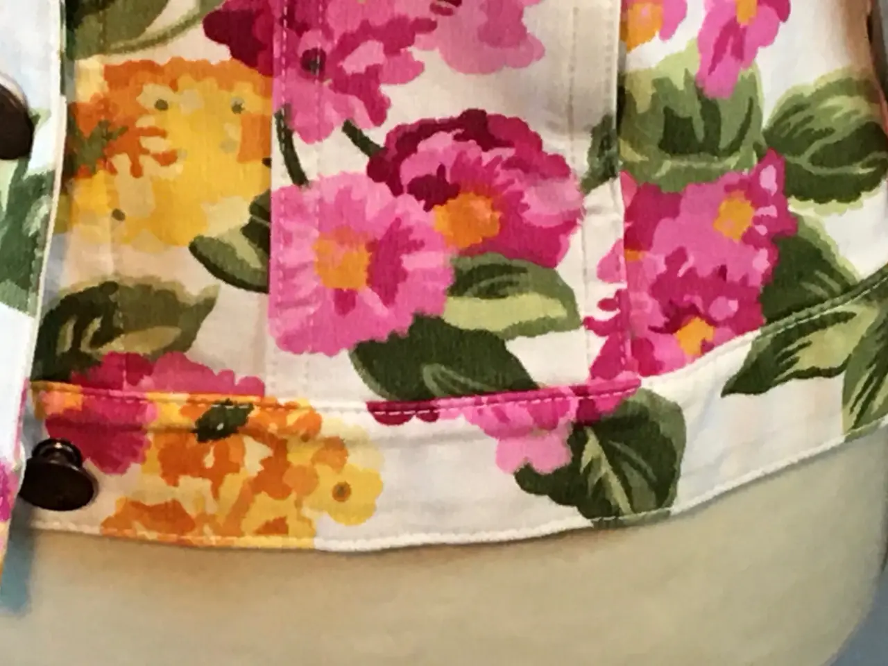 Billede 3 - Sand Copenhagen, blomstret jakke, str 36
