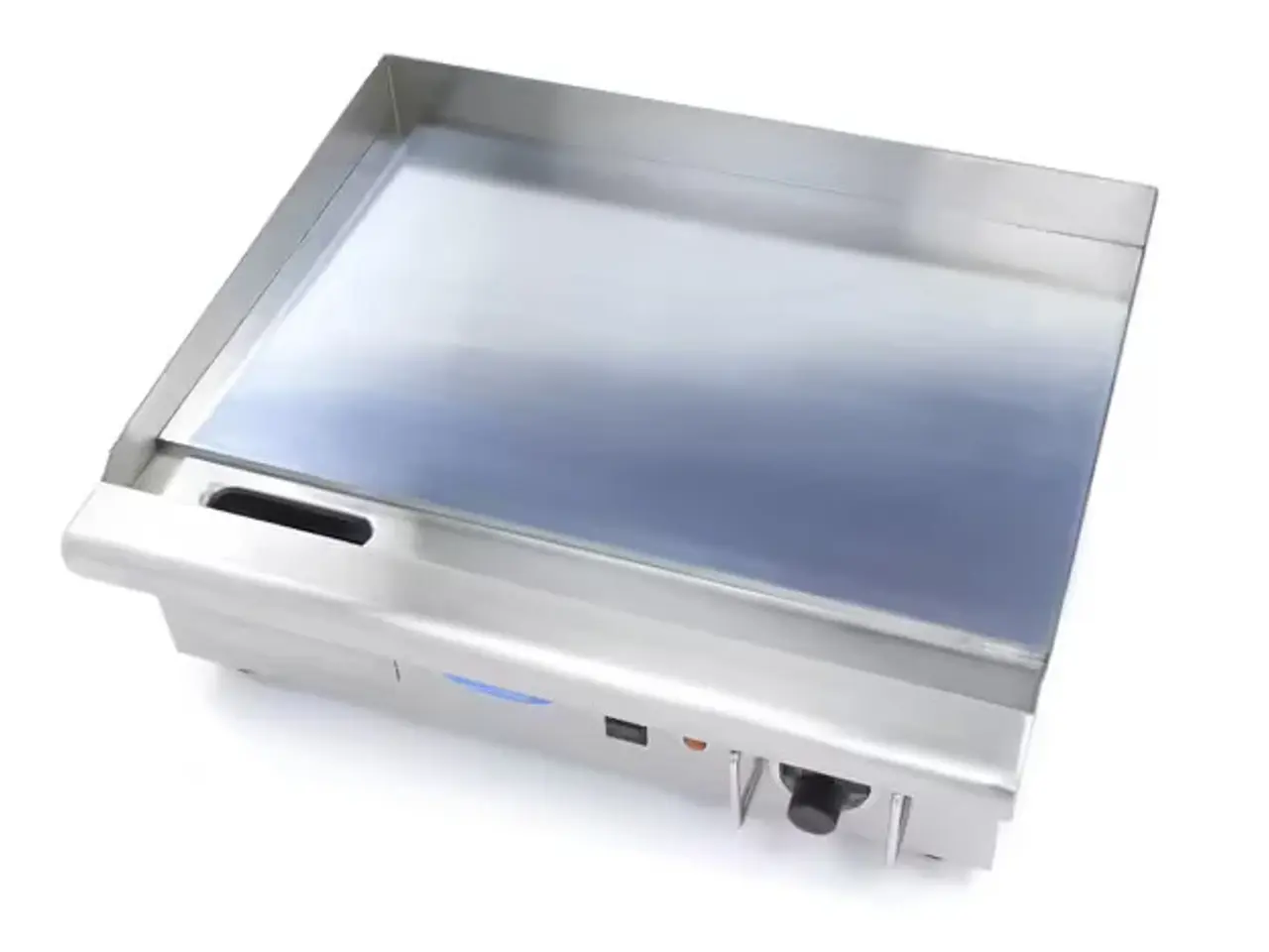 Billede 3 - Maxima Elektrisk Stegeplade 55 cm – Krom – Glat