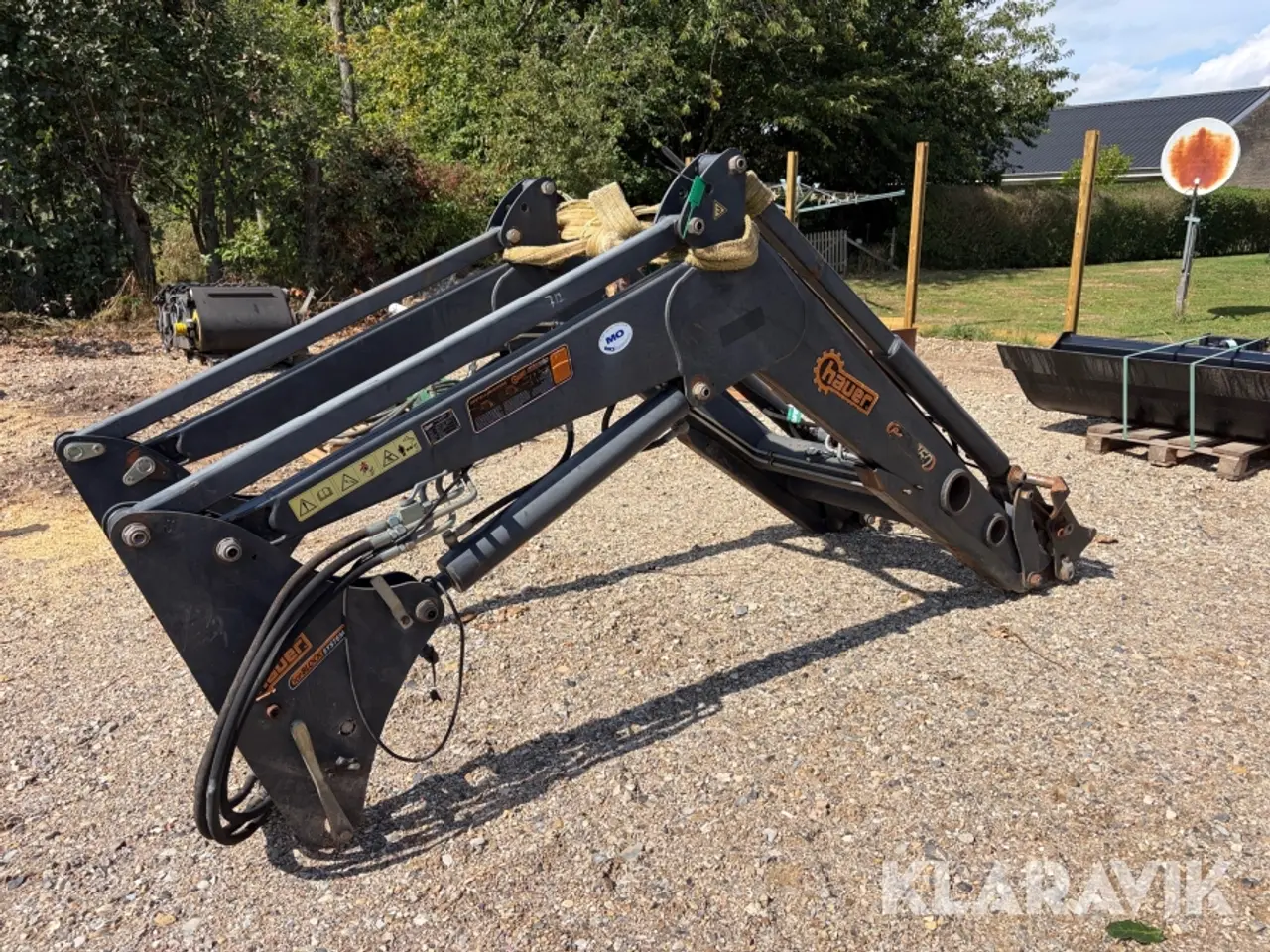 Billede 1 - Frontlæsser Hauer POM-C 150 med John Deere-beslag