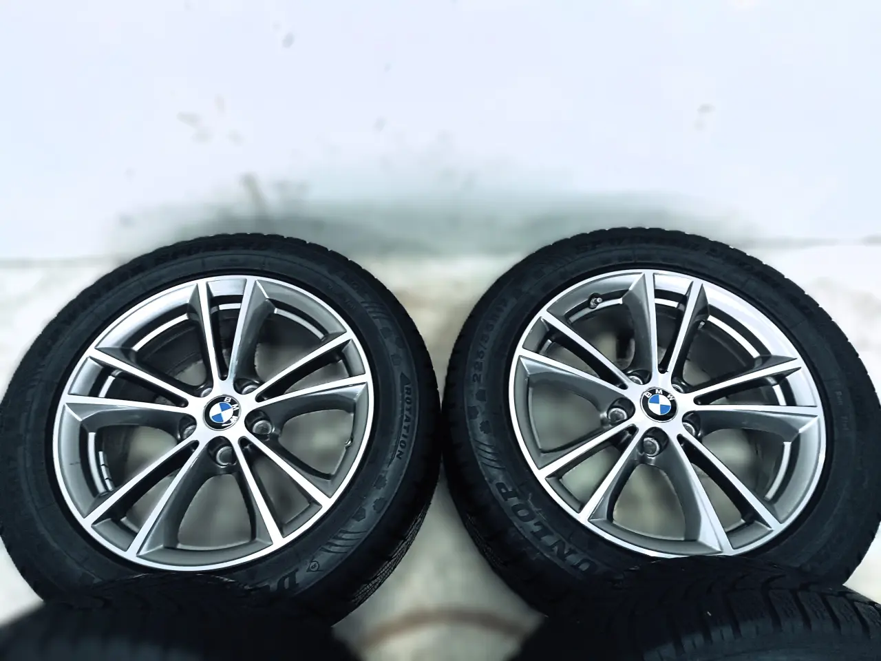 Billede 4 - 5x112 17" ET27 nav 66,6ø BMW vintersæt inkl.TPMS