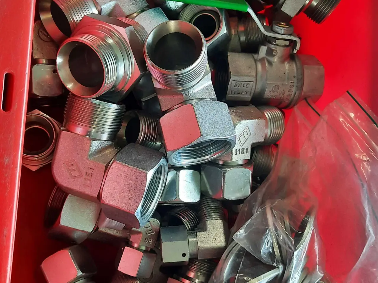 Billede 2 - Hydraulik fittings 