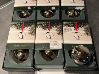Georg Jensen julekugler hvidguld