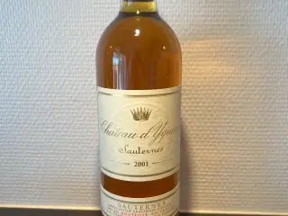 Dessertvin Chateau d'Yquem 2001