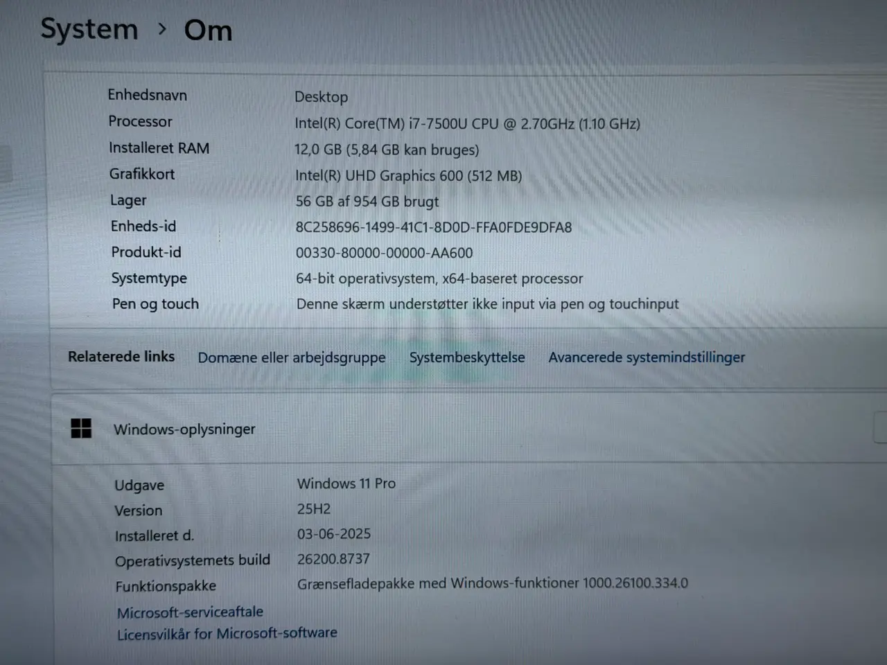 Billede 4 - Bærbar pc m. 14" skærm, Win. 11 Pro