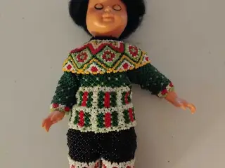 vintage grønlandsk perledokke
