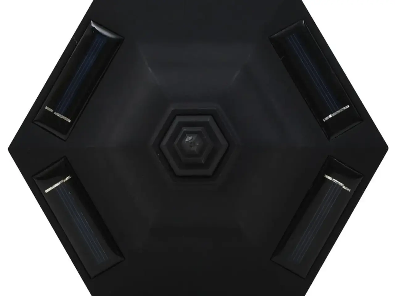 Billede 8 - LED-solcellelamper til haven - 3 stk., sort
