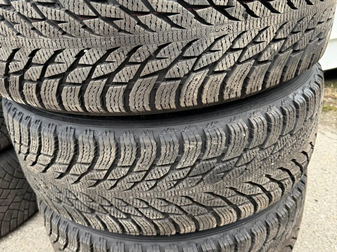 Billede 4 - Mercedes fælge med vinterdæk SUV 18 med tpms til