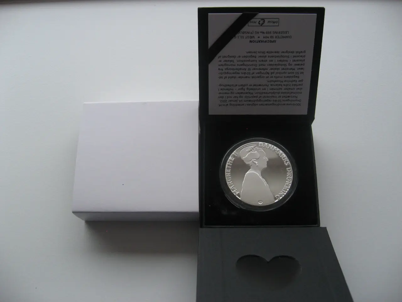 Billede 6 - Smukke 1 OZ 500 kr Sølvmønter 2008,10.15.17.20.22