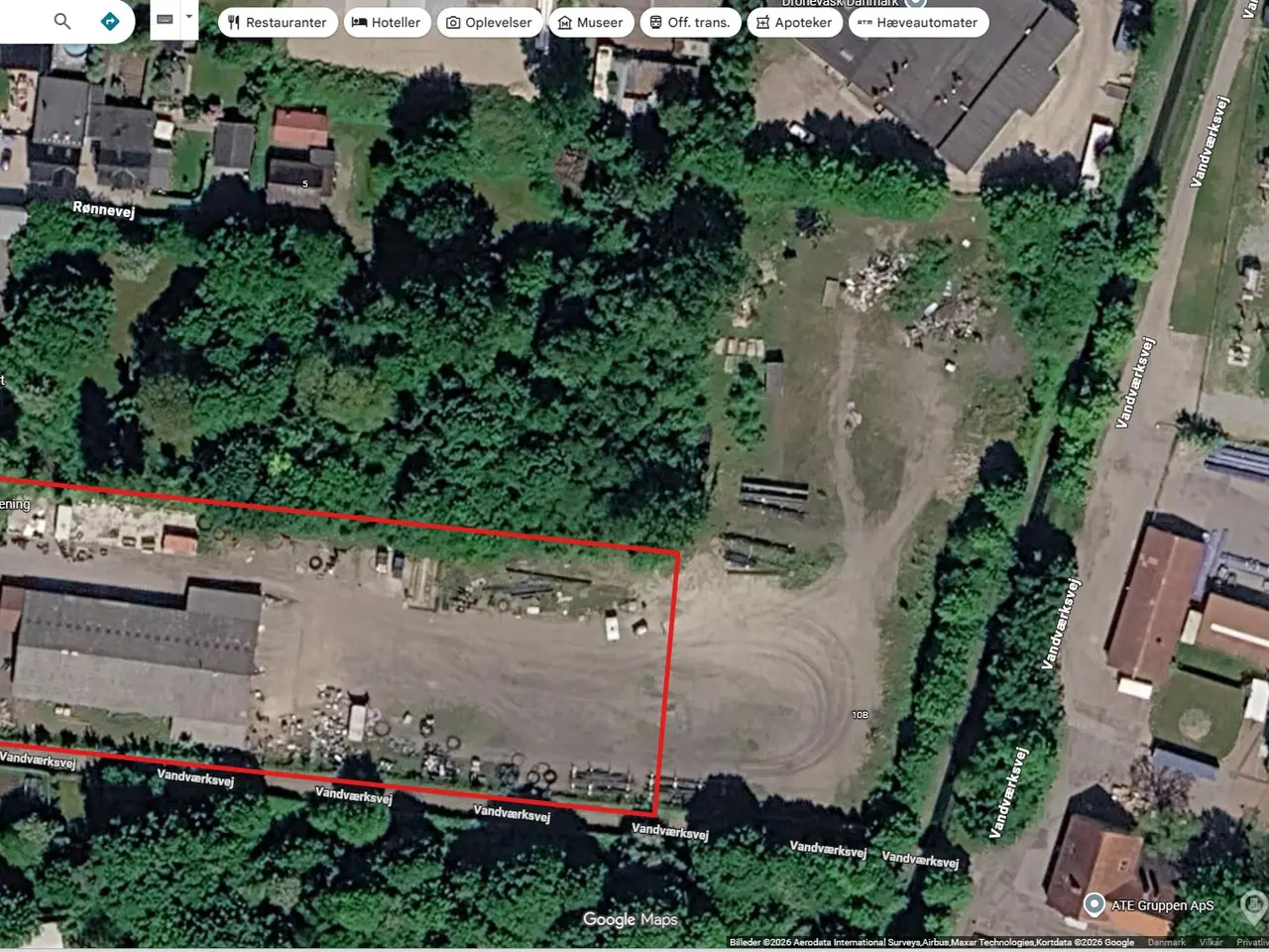 Billede 1 - Erhvervslejemål på 911 m² med værksted. hal og kontor