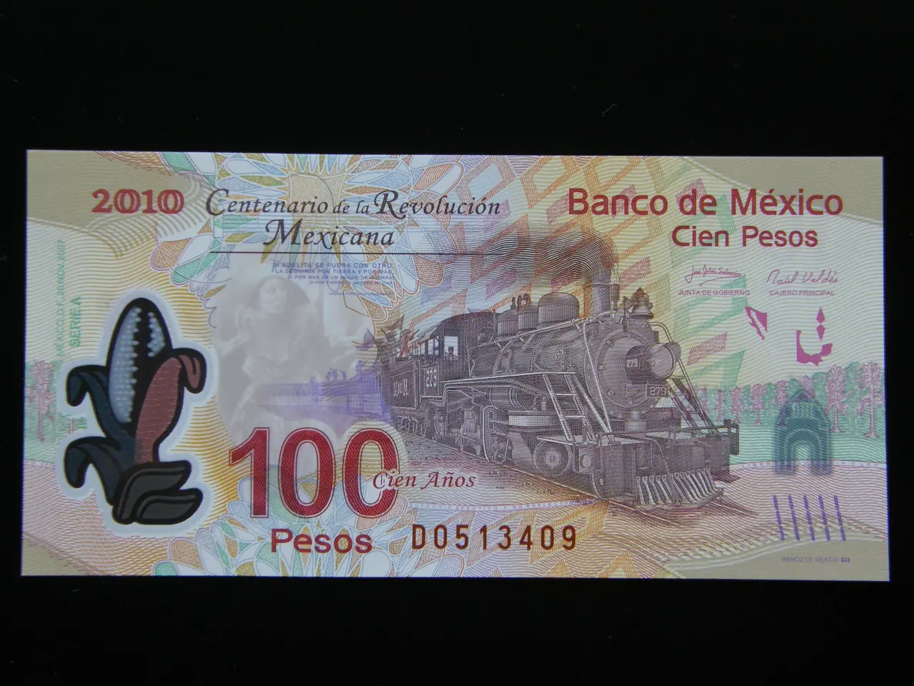 Billede 1 - Mexico 100 Pesos 2007(2010) P128 Unc
