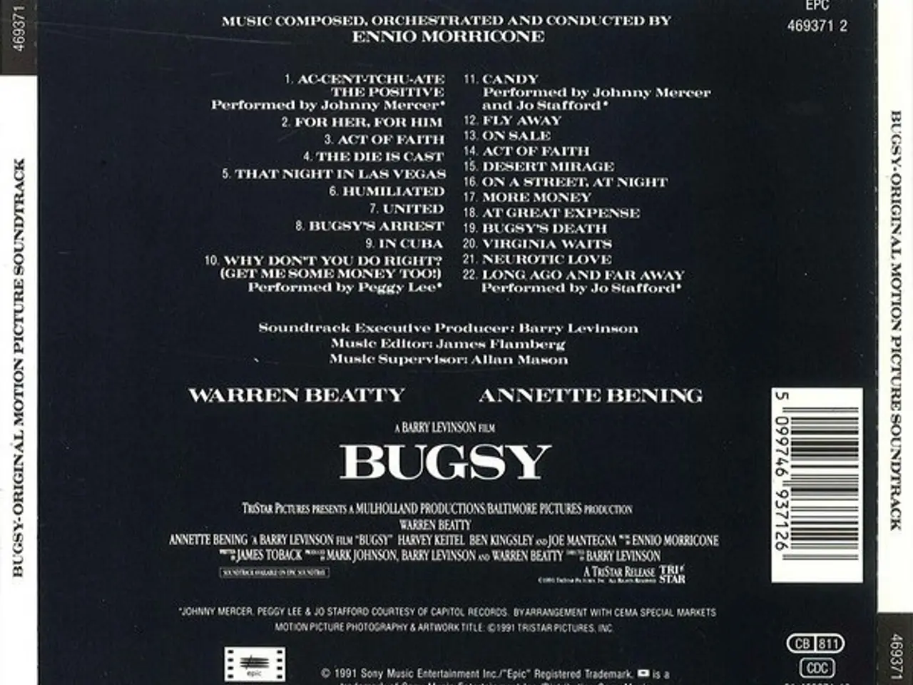 Billede 4 - Ennio Morricone – Bugsy (Original Motion… – CD