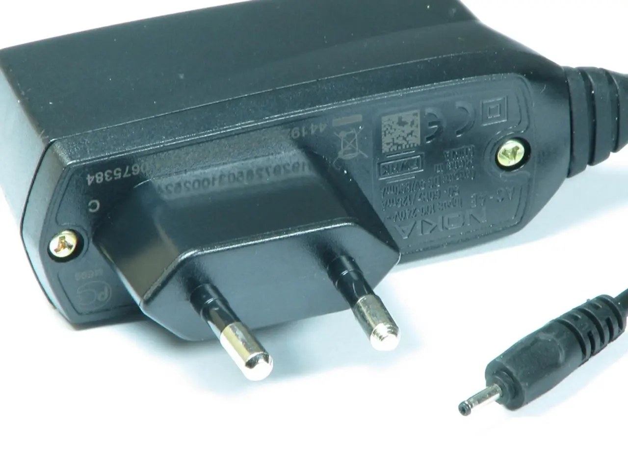 Billede 1 - Oplader Nokia AC-4E hurtig rejselader 5V 890mA med