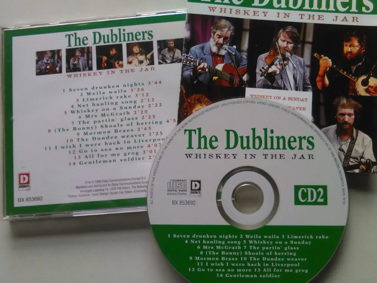 Billede 2 - The Dubliners: 3 titler – Alle 50 kr.