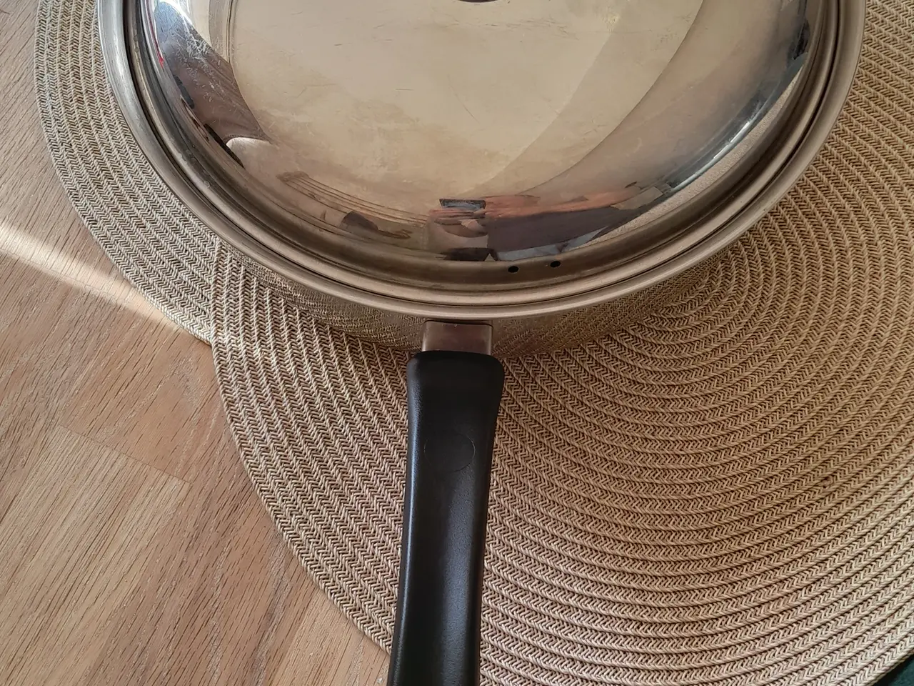 Billede 5 - Dyb Raadvad pande med låg.