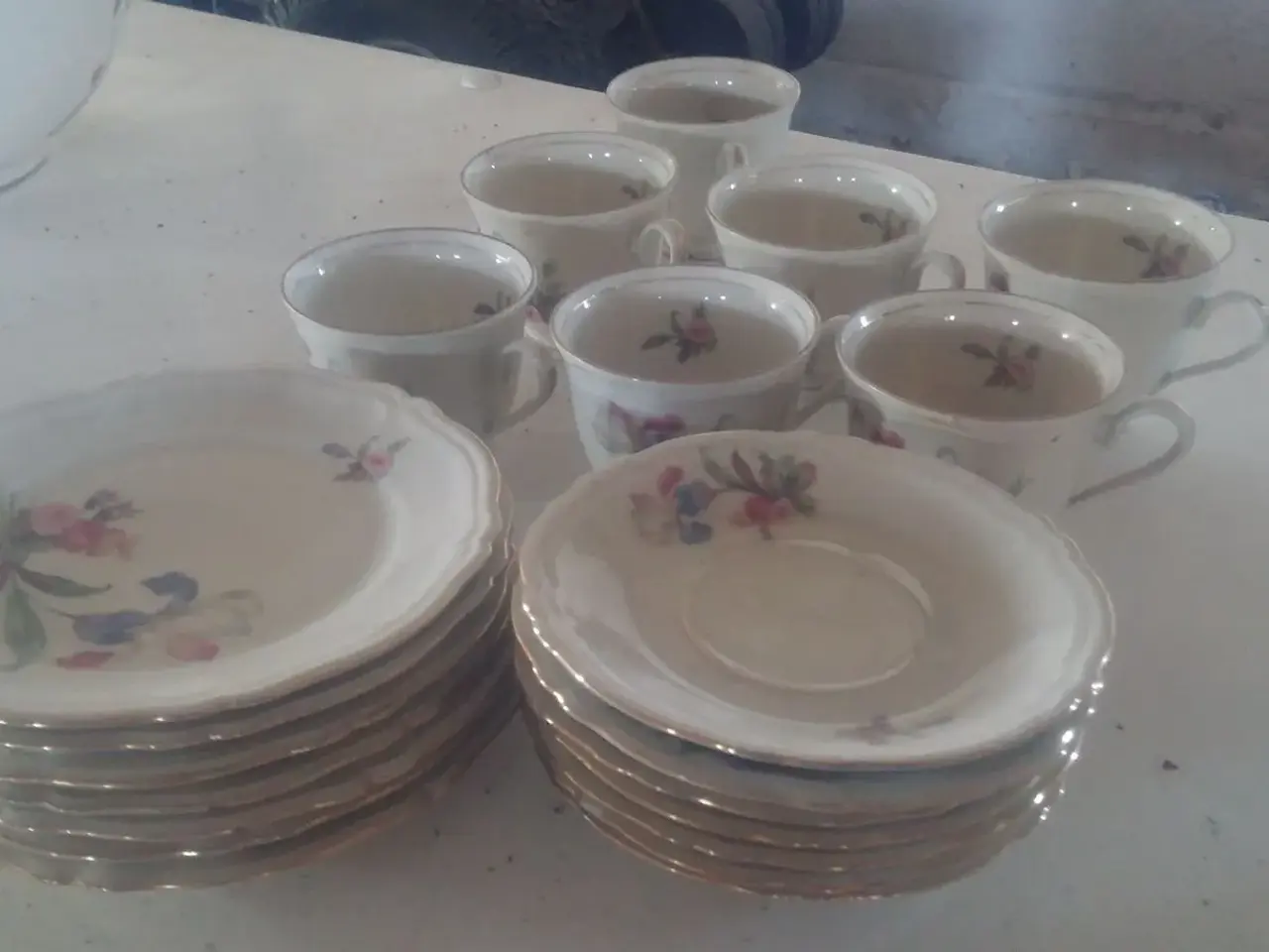 Billede 1 - Liselund kaffestel til 7 pers.