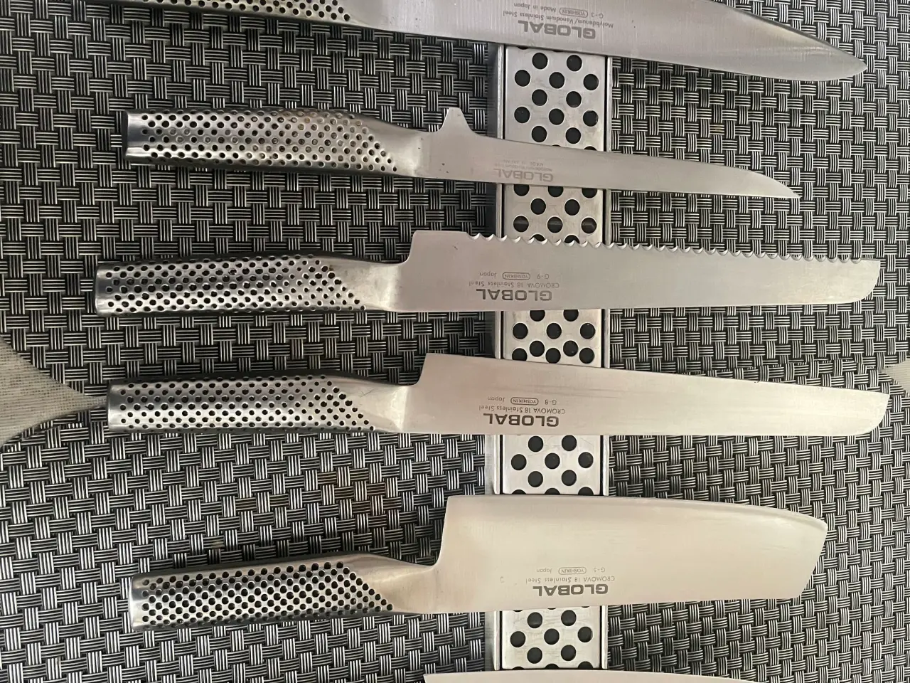 Billede 1 - 6 global knive med ophæng