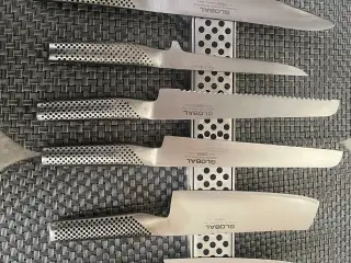 6 global knive med ophæng