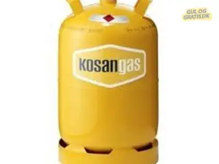 11 Kg Gasflaske. fuldt og plumberet
