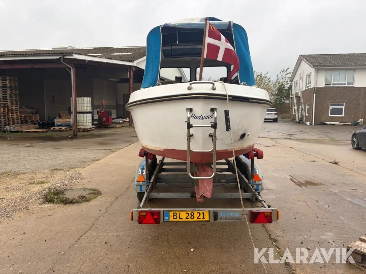 Billede 4 - Kabinebåd + trailer Myra 22 fod med 2000 tons trailer