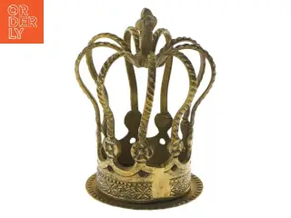 Krone lysestage fra Bering (str. 11 cm)