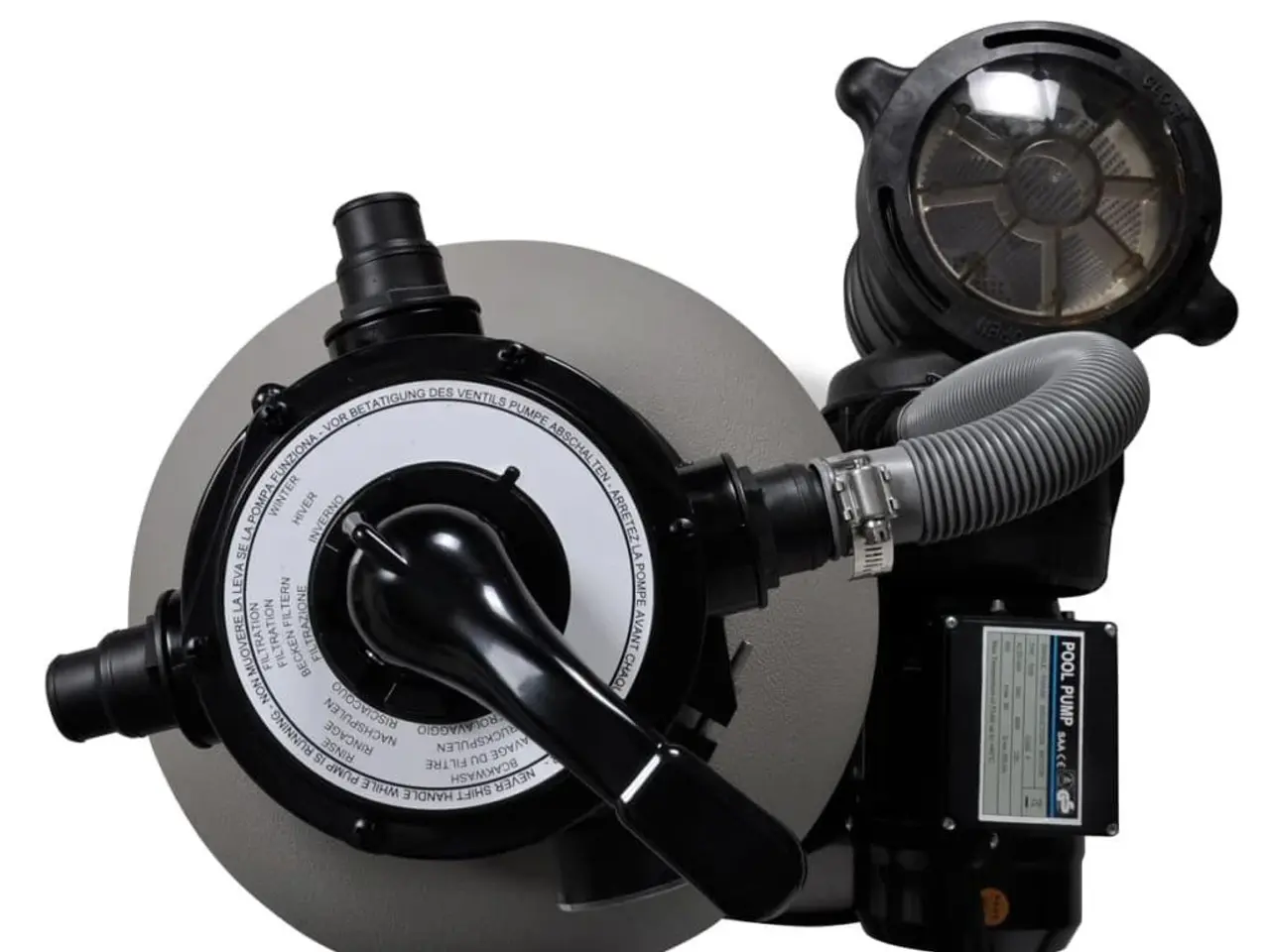 Billede 3 - Sandfilterpumpe 600 W - 17.000 l/t med forfilter