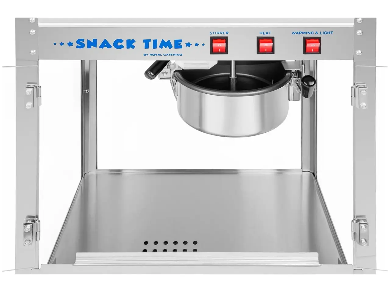Billede 4 -  Popcornmaskine 88 L – 1350 W – rustfrit stål